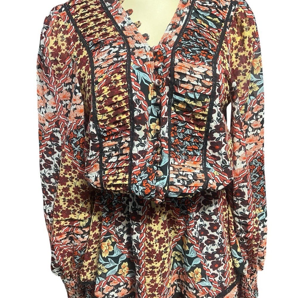 ALLISON New York Floral Long Sleeve Dress - Picture 5 of 12